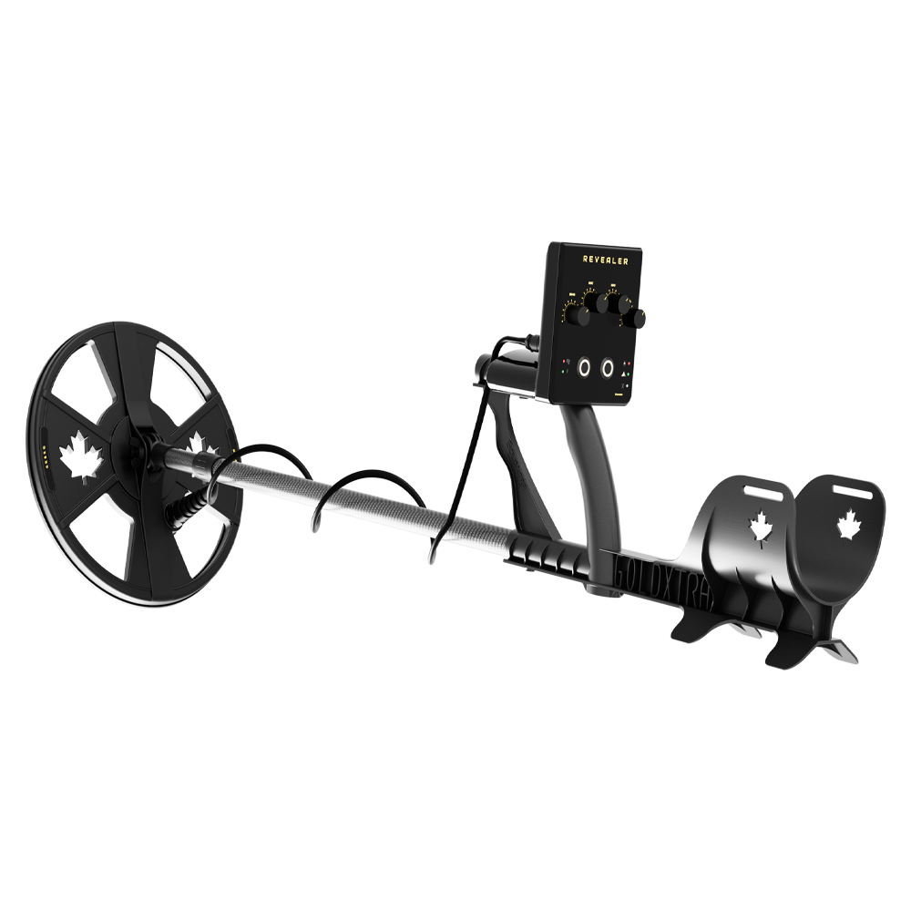 Revealer metal detector control unit and coil