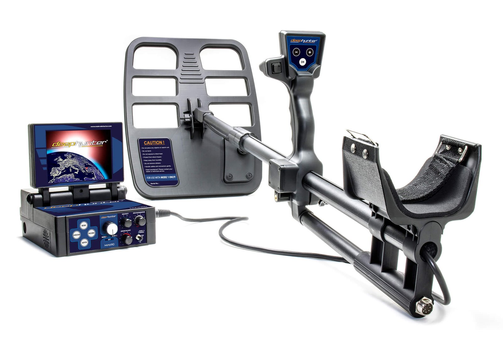 Deephunter 3D Pro search coil view