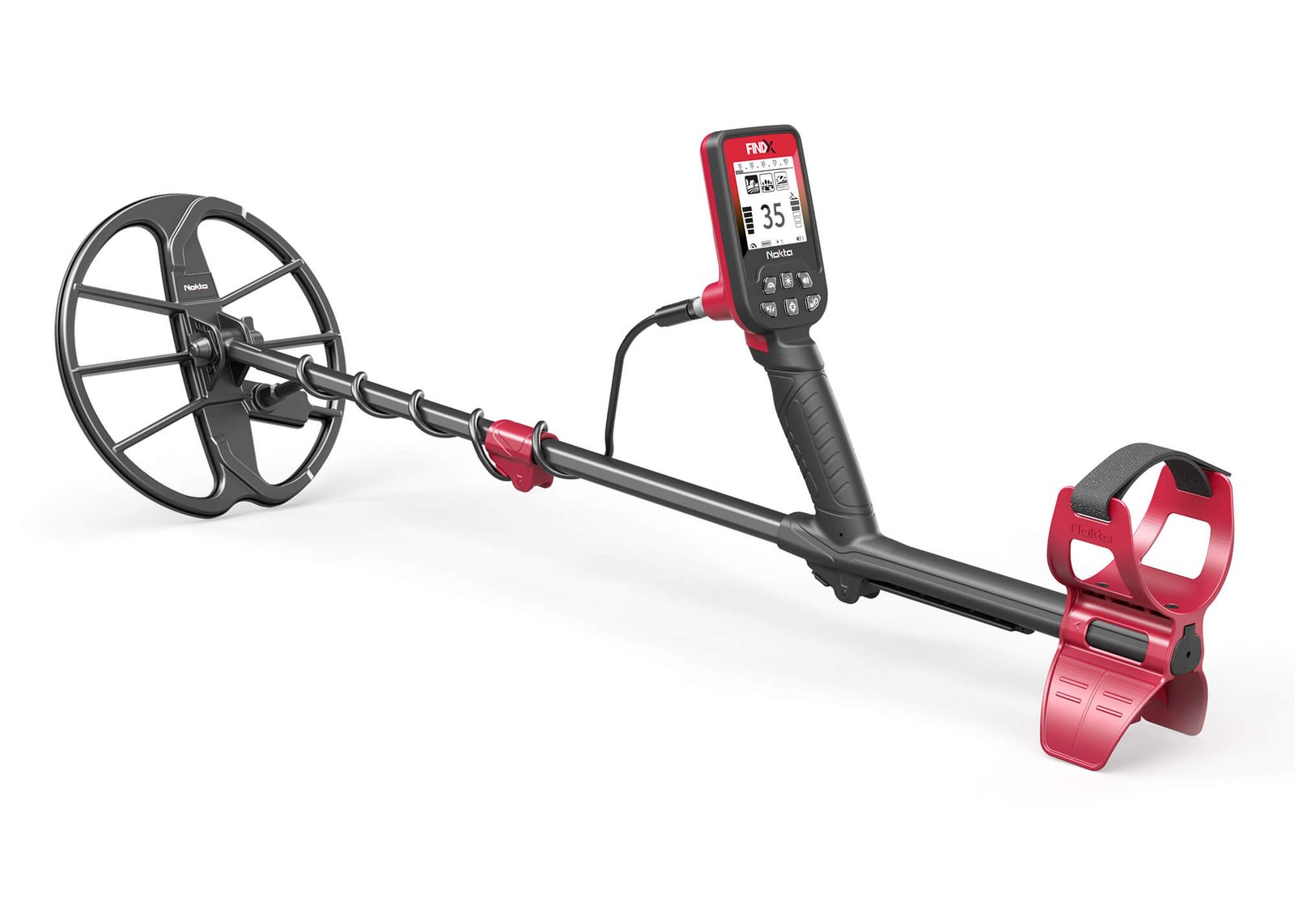 Nokta Findx metal detector side view