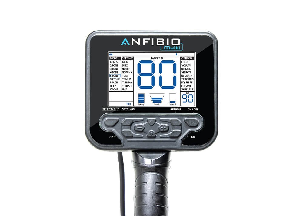 Anfibio Multi metal detector accessories