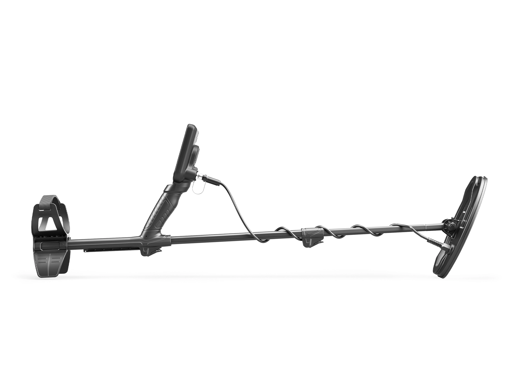 Nokta Simplex Lite search coil and detector view