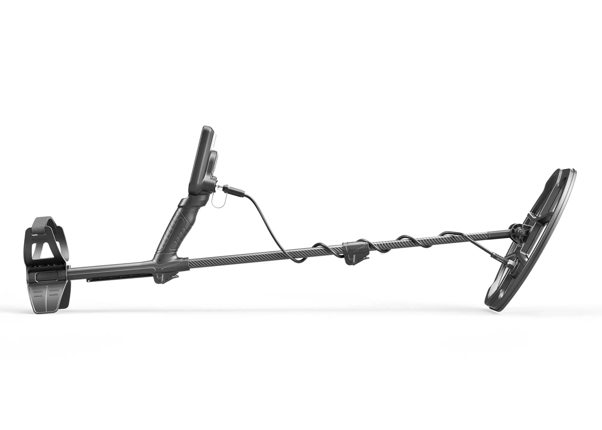 TRIPLE SCORE Pro Pack metal detector side view